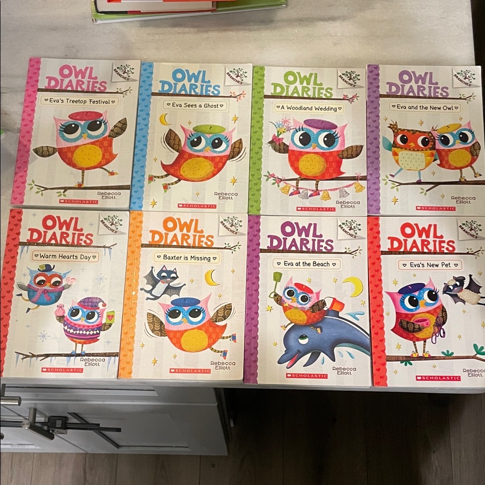 Scholastic Owl Diaries Colorful Book Collection